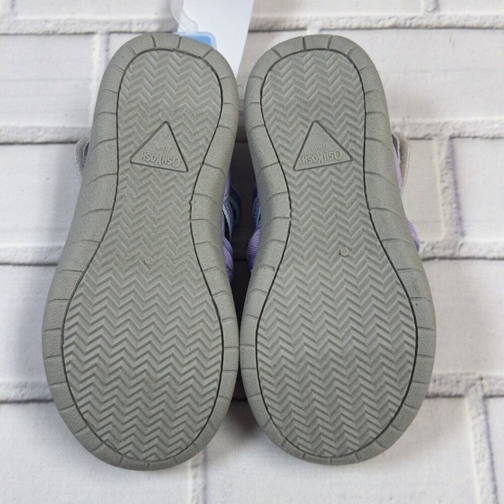 OshKosh Everplay Flexible Outsole Bump Toe Sandal Toddler Size 11 Purple Lilac - Picture 4 of 6